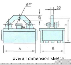 Lifting Electromagnet for Handling Square Billets and Profiled Bars, lifting crane, heavy lifting, construction crane