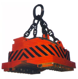 active pole lifting electromagnet