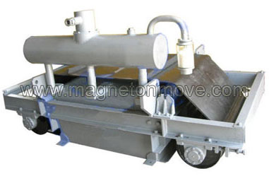 oil-cooling belt electromagnetic separator