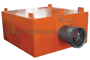 air cooling type electromagnetic separator